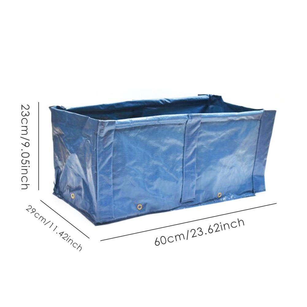 Reusable Large Grow Bag Planter Rectangle Tomato Vegetables Plant Growing Bags For Garden Balconies Greenhouses