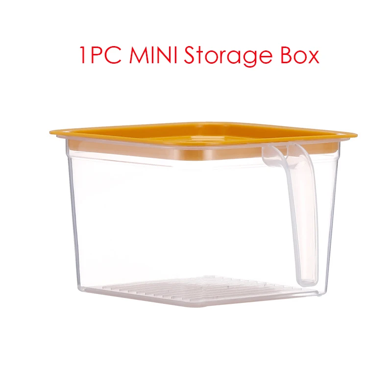 Kitchen Fridge Storage Organizers Drawer Refrigerator Baskets Rack Organizer Eggs Fruit Fridge Storage Shelf Kitchen Accessories: Dark Khaki
