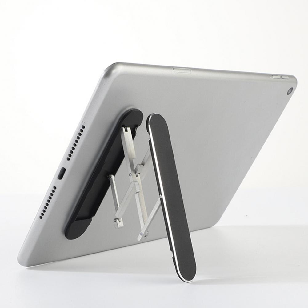 Mini-tablet-ständer, faltbar, verstellbar, stabil, rutschfest, aus aluminiumlegierung, ideal zum spielen.