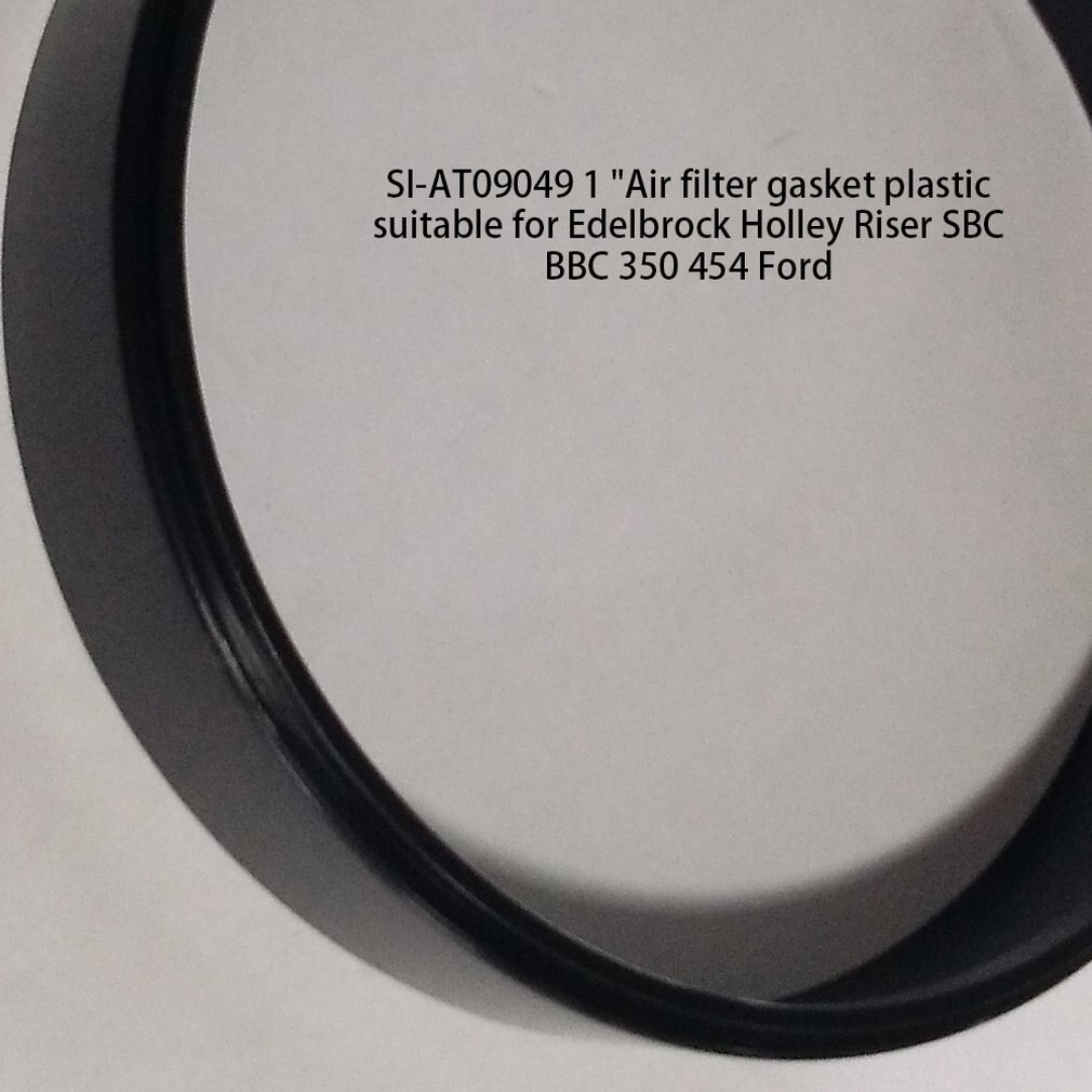 Si -på09049 1 " luftrenser avstandsstykke plast passer til edelbrock til holley stigerør sbc bbc 350 454 til Ford