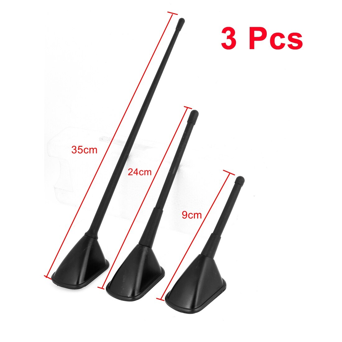 Antenne De Toit Noir 40 Cm Pour Renault Super 5 - Neuf, Marque RPS, Référence 708344