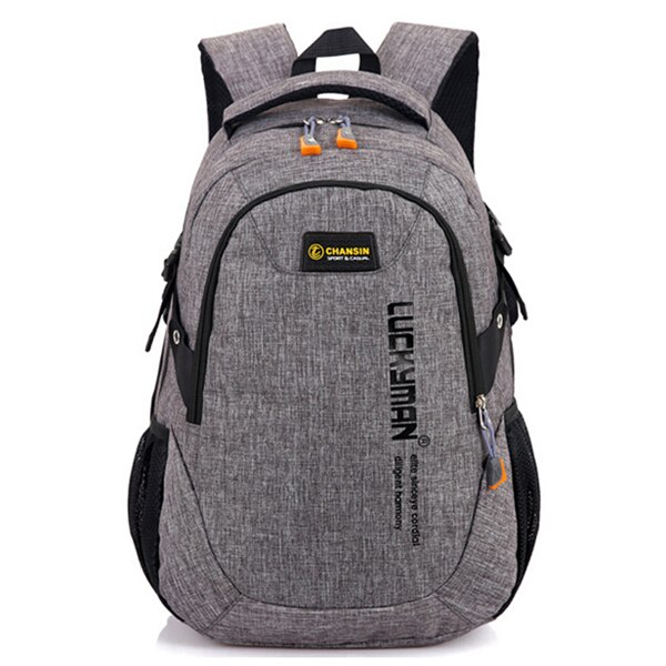 Teenagers School bags Boys and Girls School Backpack Daypack Backpack for Men Women Work Travel Laptop Backpack Mochila: Gray