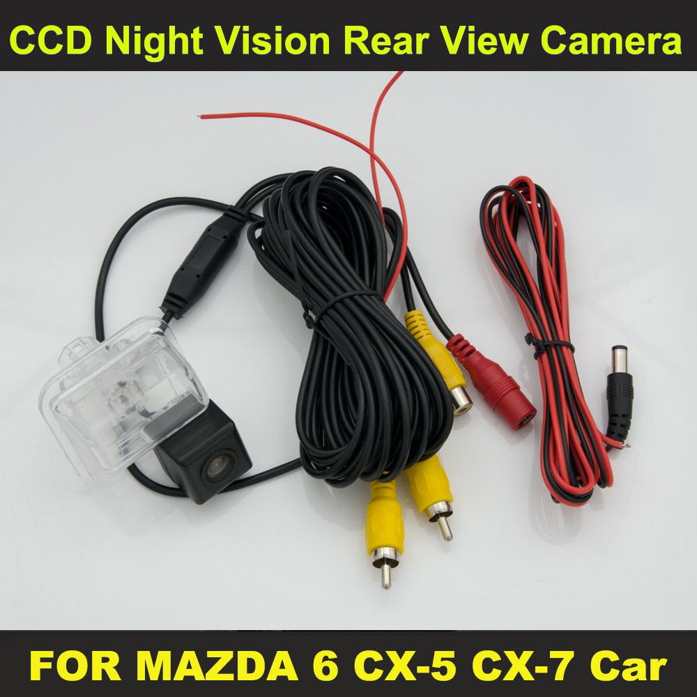 Vandtæt ccd night vision bil bakkamera til mazda 6 cx-5 cx-7 bil 8314 ccd