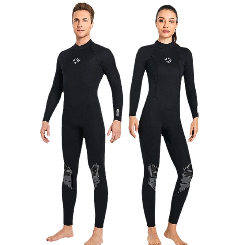 1 Set Dive Sail Diving Swimming Wet Suit 3mm Neoprene Diving Wetsuit for Man Woman Lovers Wetsuit