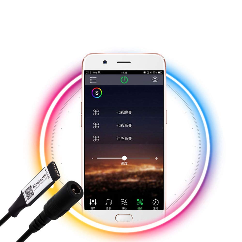 5V USB Bluetooth 4.0 RGB LED light remote control 5V-24V mini wireless LED dimmer for RGB 3528 5050 LED strip TV backlight