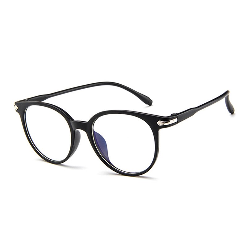 Elbru Vintage Blue Light Blocking Glasses Frame Women Men Anti Blue Light Computer Glasses Blue-ray Spectacle Eyeglasses Frame: C2
