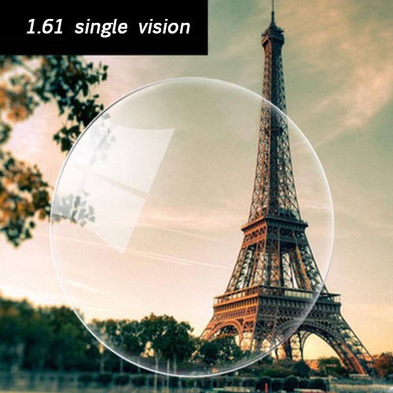 Prescripción óptica 1,61 visión única asférica HC TCM UV lentes de para la astigmatismo