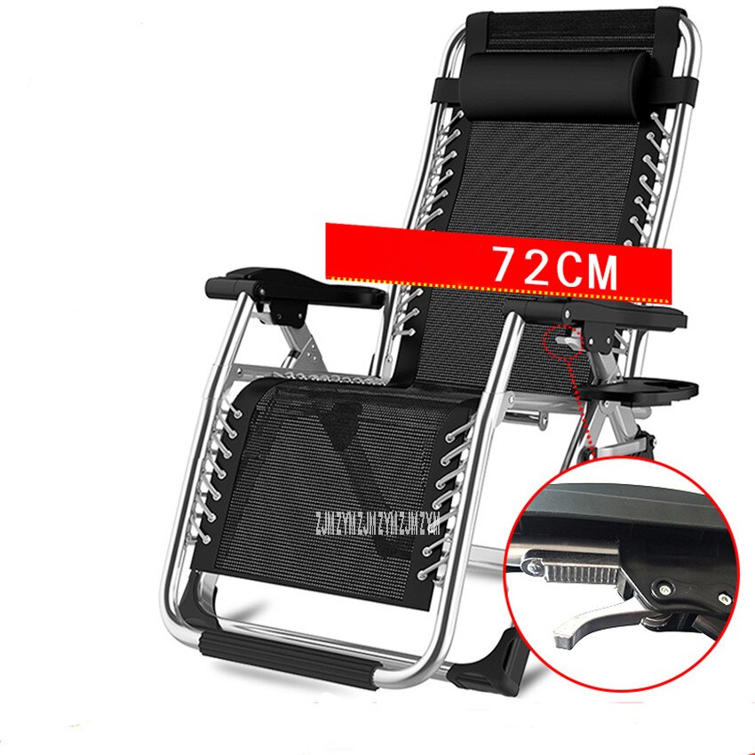 AS-01 Foldable Leisure Chair Afternoon Nap Beach Easy Chair Office Casual Chair Arm-Chair Chaise Lounge Outdoor Swivel Chair: A