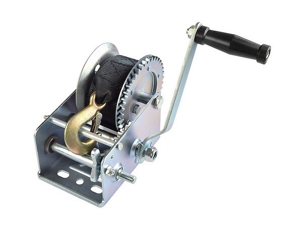 Treuil manuel en corde de Nylon galvanisé, 2500 Lb