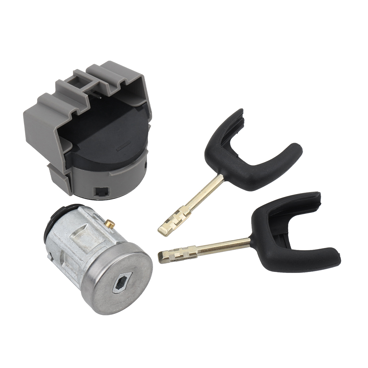 Ignition Switch Barrel Cyclinder Lock 2 Keys For Ford Transit MK7 2006 On replacement part