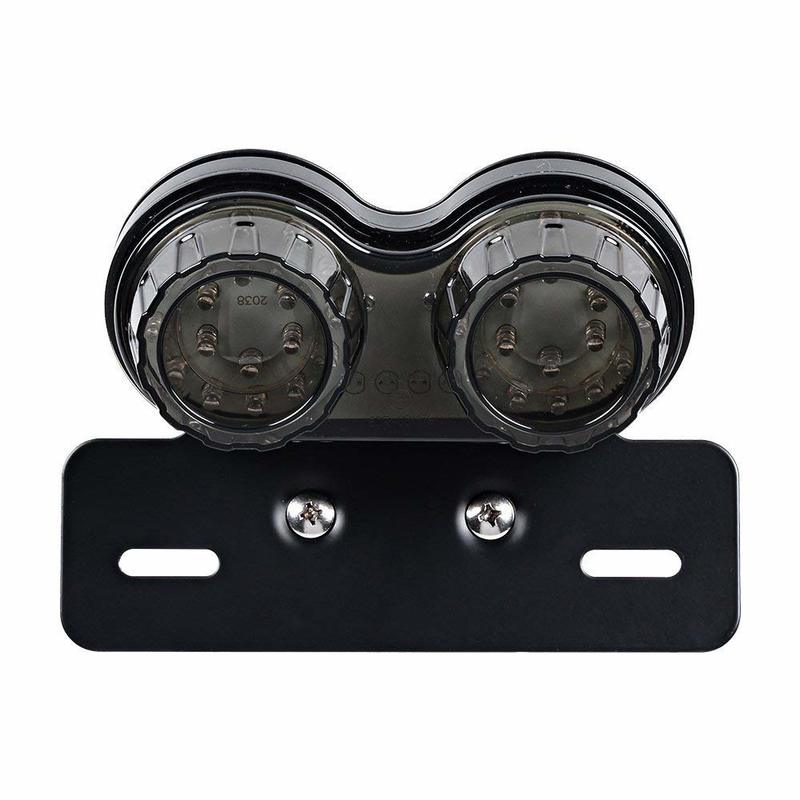 40-Led 40W Motorfiets Achterlicht Geïntegreerde Running Lamp Brake & Richtingaanwijzer Met Kenteken Beugel voor Harly Motorcycle