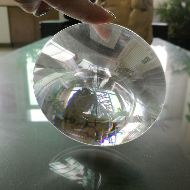 Diameter 180mm Large Optical PMMA Plastic Big Solar Fresnel Lens Focal Solar Concentrator Large Magnifying Glass