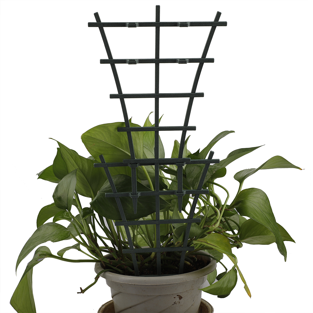 2 stk plante gitter haven plante støtte ramme diy kravle gitter klatring vinstok beslag frugt plante blomst klatring vin støtte