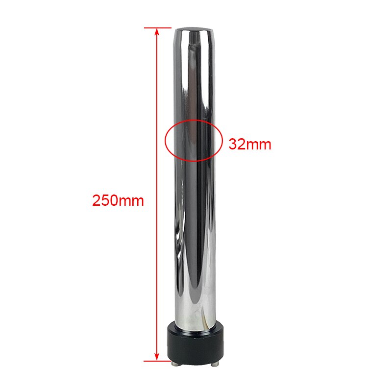 Microscope Stand Holder Metal Bracket Rod Bar Pillar For Microscope Industry Video Camera: white