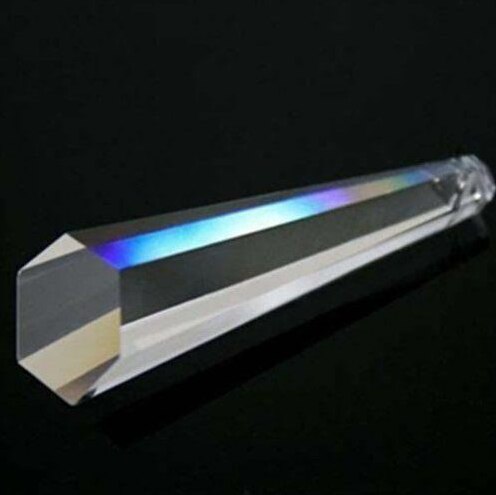 20pc Clear Opknoping Crystal Prism Kroonluchter Lamp Feng Shui Druppels Hangers 63mm