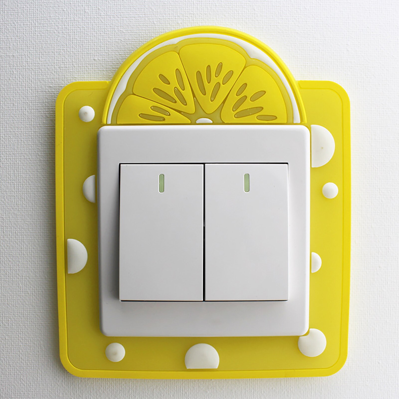 Cartoon Animal Switch Cover Decor 3D Wall Sticker Home Cartoon Soft Luminous Silicone Wall Switch Sticker Bedroom Socket Cover