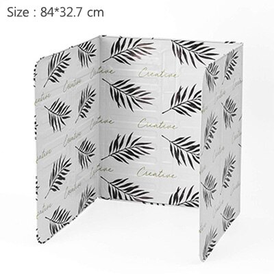 Cooking Splatter Shield Guard Oil Divider Splash Proof Baffle Tool Kitchen Frying Pan Oil Splash Screen Cover Gas Stove: 4