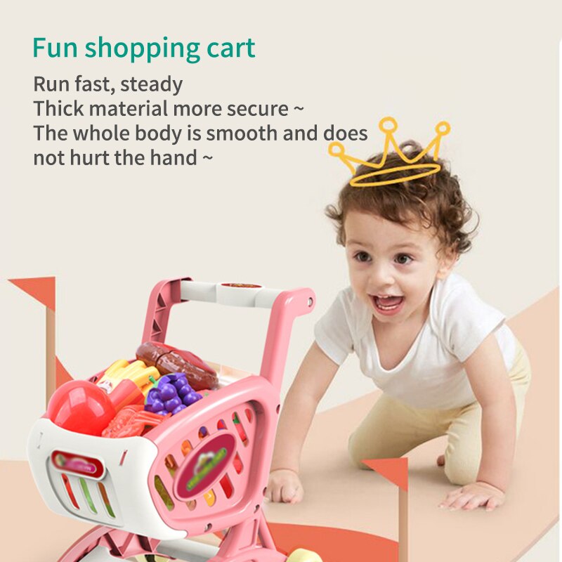 Shopping cart Klein Shopping Center Supermarket Trolley Toy main image 1