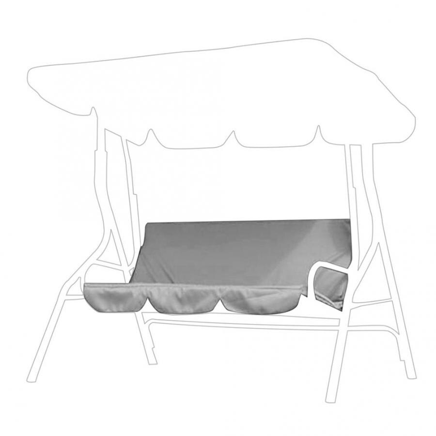 Housse de Protection pour hamac, imperméable, housse de Protection pour 3 chaises, Protection pour l'extérieur: Gris foncé