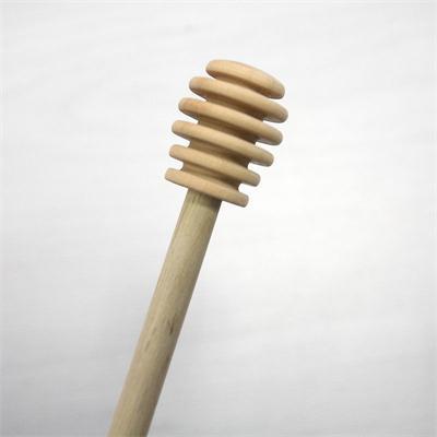 1 St Praktische Houten Honing Lepel Stick voor Honingpot Lange Handvat Mixing Stick