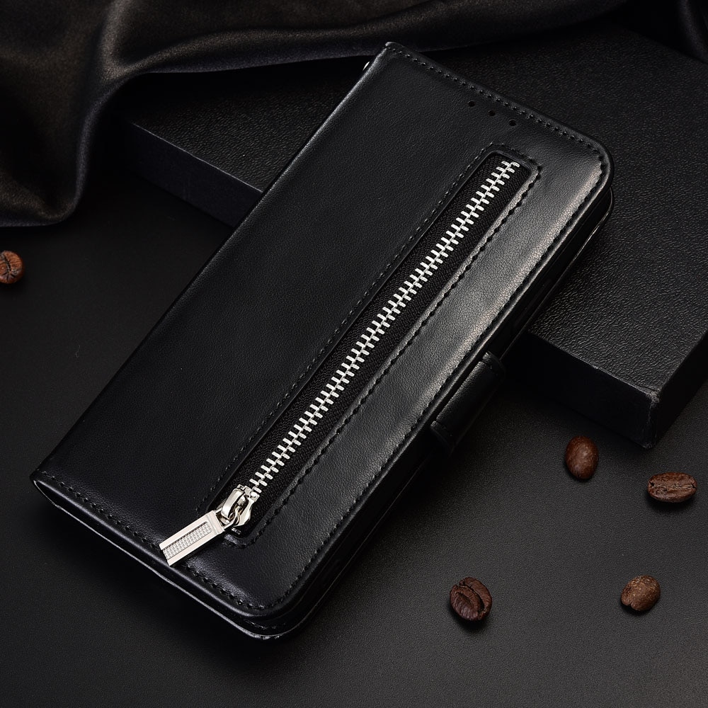 On Huawei Y3 Case Zipper Wallet Leather Case For Huawei CRO-L02 CRO-L22 CRO-L03 CRO-L23 CRO-U00 Capa For Y3 Flip Cover