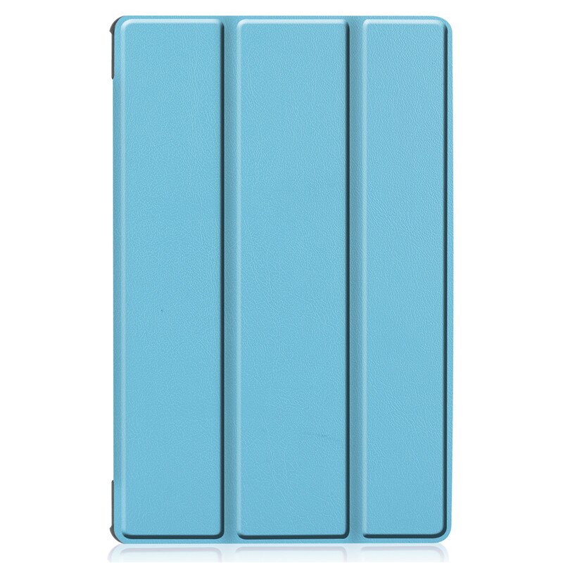 Samsung Galaxy Tab S6 Lite 10.4 Case - Magnetic Stand Cover - PU Leather + Hard PC - Shockproof & Anti-Dust: Blue