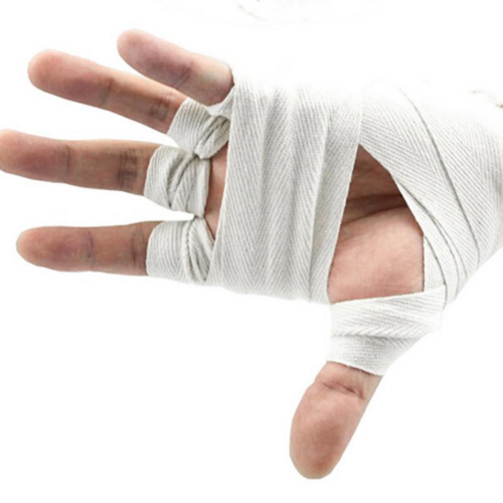 1 Pair 2.5m Boxing Handwraps Bandage Punching Hand Wrap Exercise Training Gloves Taekwondo Arts Training Wrist Protector