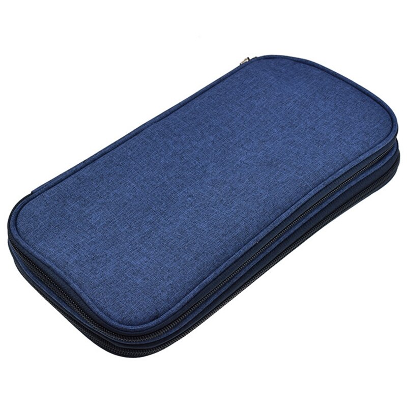 Empty Pouch Storage Bag For Crochet Hook And Knitting Needles Scissors Ruler Big Capacity Organizer Storage Bag For Sewing Tools