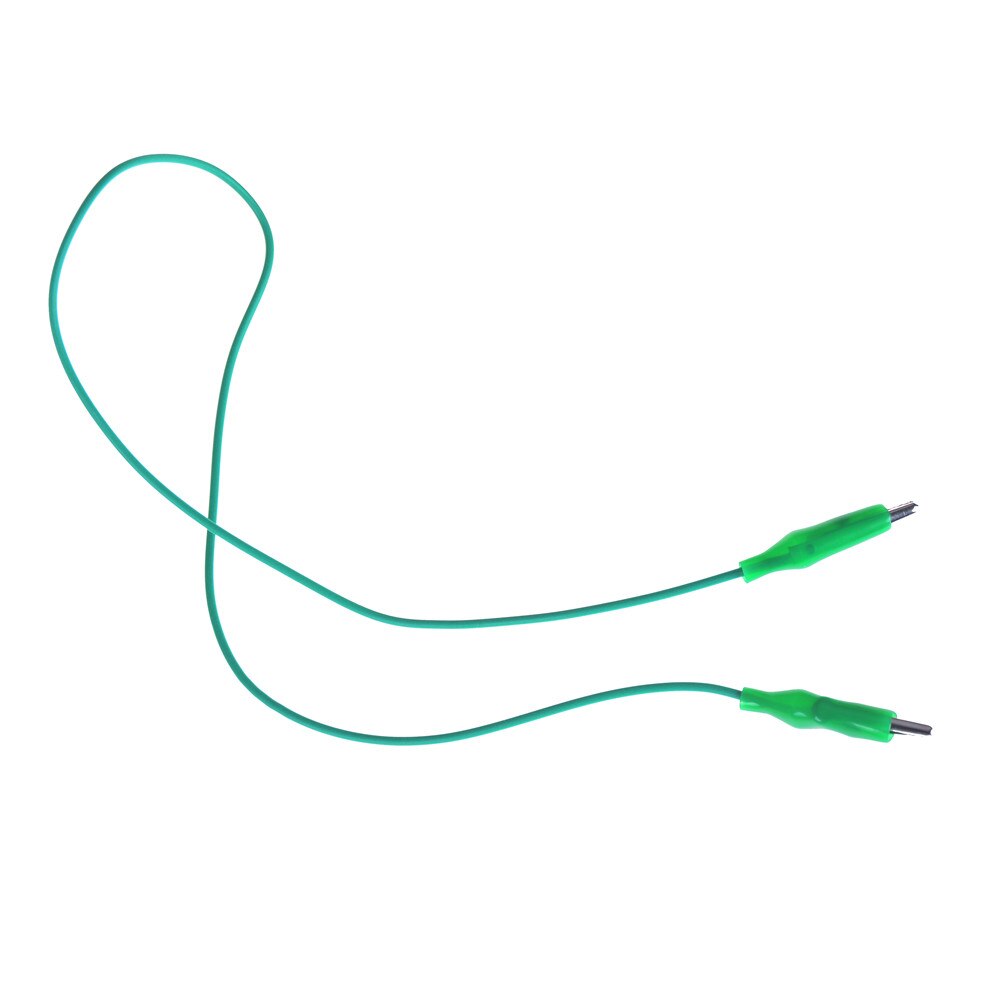 10pcs 50cm Double-ended Roach Clip Crocodile Clips Test Jumper Wire Alligator Clips Electrical DIY Test Leads Alligator