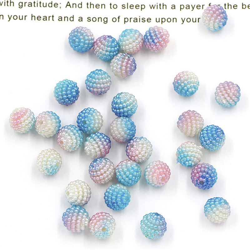1 parkere havfrue gradient perler sjarm tillegg dryss slank fyllstoff til luftige gjørme leker slank rekvisita gjør selv kake tilbehør