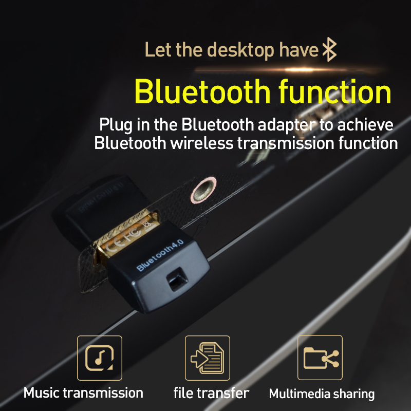 Mini USB Bluetooth Adapter Dongle CSR AptX Wireless Bluetooth 4.0 Adapter For PC Computer Audio Bluetooth Receiver Transmitter