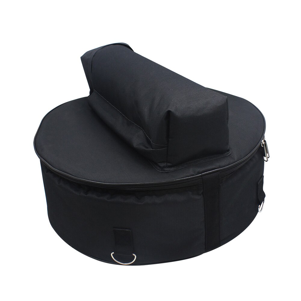 Durable 14 Inch Snare Drum Bag Backpack Case with Shoulder Strap Outside Pockets