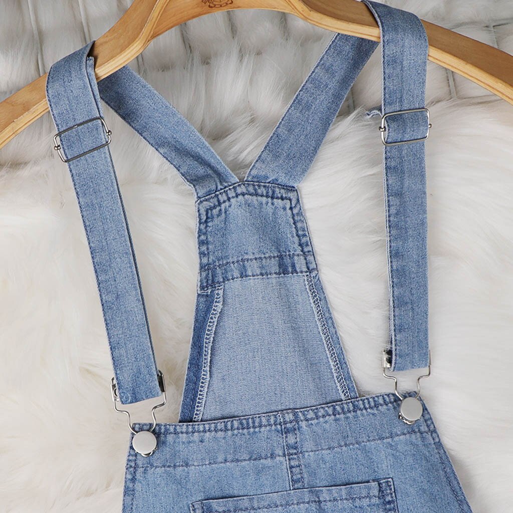 Women One-Piece Jumpsuits Overalls Denim Jeans Bib Trousers Long Pants Harajuku Jumpsuits Autumn Jumpsuit Ladies #C