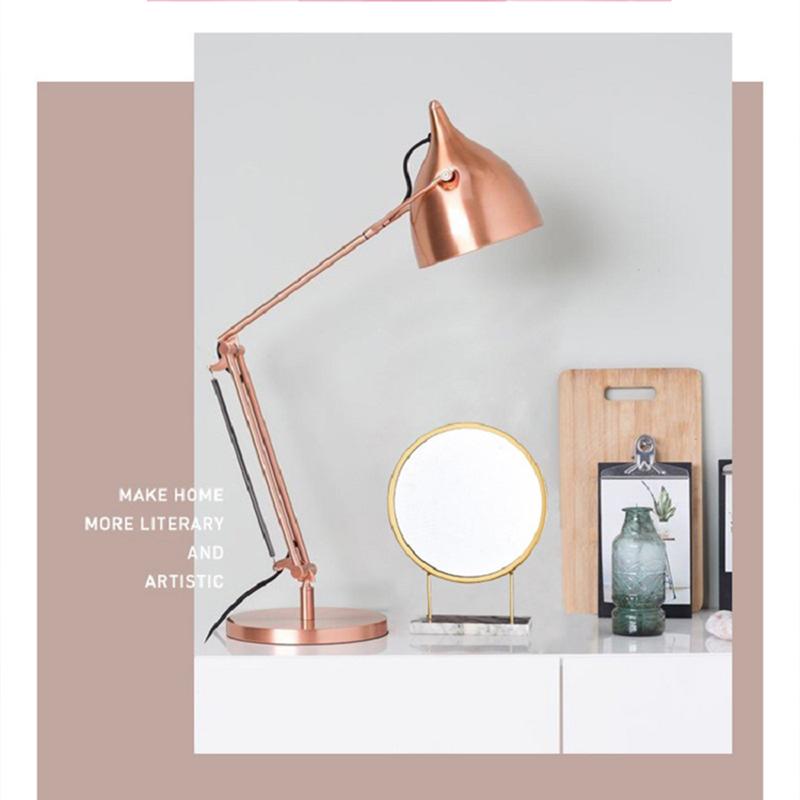 1Pc Modern Mirror Simple Golden Mirror Looking Glass For Makeup Home