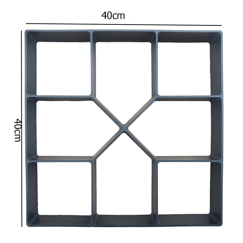 DIY Handmatig Bestrating Cement Baksteen Steen Tuin Lopen Bestrating Mal Path Maker Road Beton Mallen Bestrating Mal