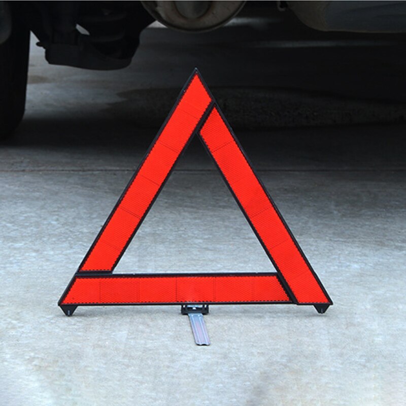 Foldable Triangular Car Hazard Reflective Warning Sign Reflective Car Breakdown Emergency Reflector ABS Durable