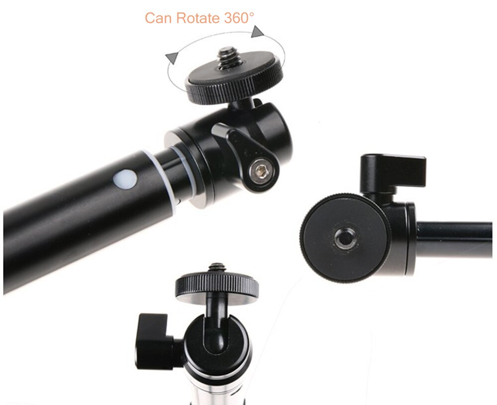 Aktion kamera Verlängerung Bar Teleskop Stange Verlängern selfie Stock für OSMO Aktion,Gopro 7 Smartphone gimbal, glatte 4 OSMO Handy, Mobiltelefon 2