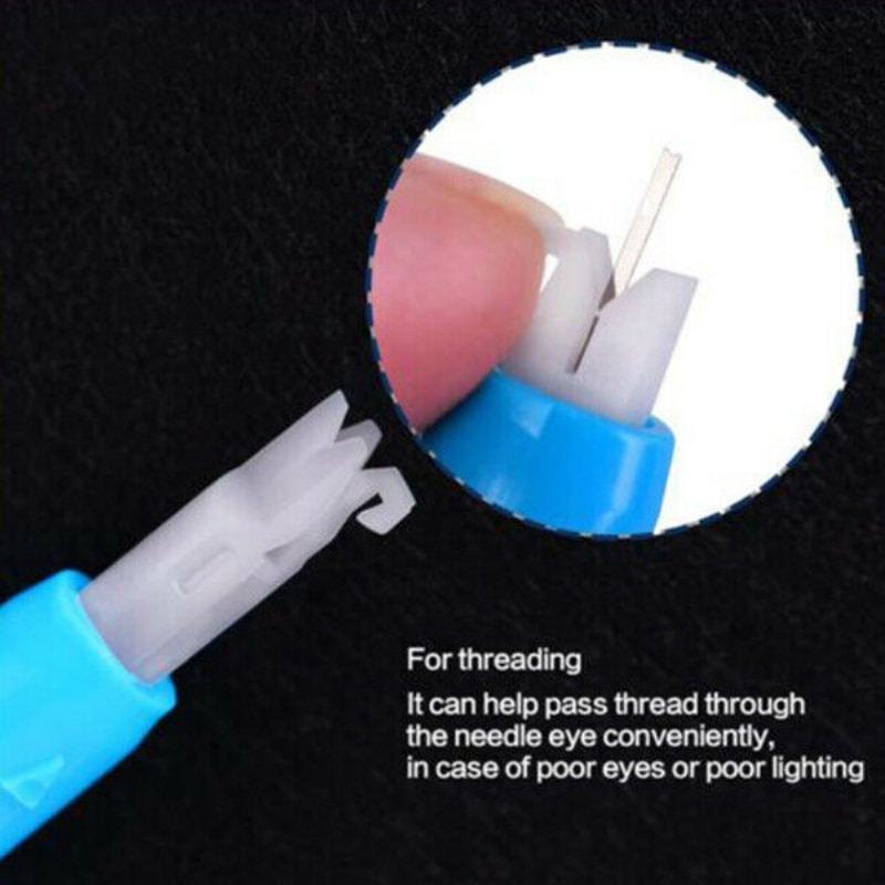 Household Old Man Sewing Needle Inserter Automatic Needle Threader Needle Threading Tool For Sewing Machine