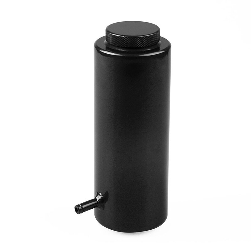 Cylinder Radiator Overflow Reservoir Coolant Tank Universal Can Black Blue