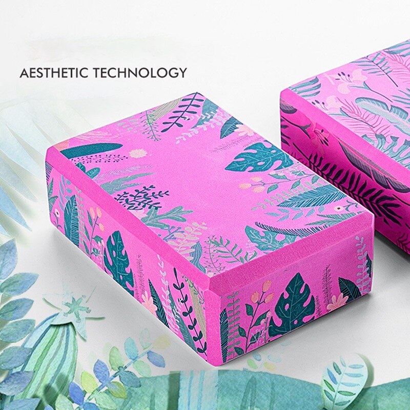 1Pc EVA Yoga Block High Density EVA Foam Block Suit For Yoga Pilates Meditation Workout Fitness