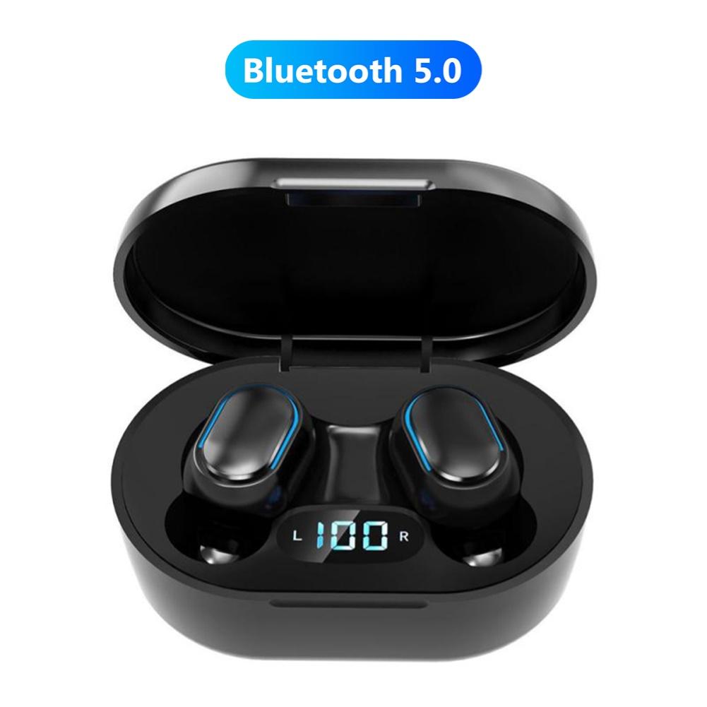 A7S/E7S Bluetooth 5.0 Draadloze Koptelefoon IPX7 Waterdichte 9D Stereo Sport Oordopjes Met Led Power Display Draadloze Koptelefoon