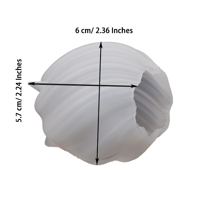 Gemos Molde de silicona geométrico 3D para velas, moldes de silicona con forma de ondas para velas, molde de jabón DIY, Molde de resina, molde de yeso
