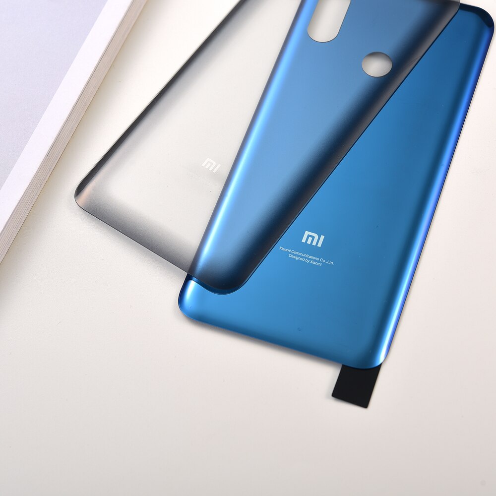 Xiaomi Mi8 Battery Housing Cover Glass Rear Door Case Replacement Part For XIAOMI mi8 Mi 8 Repair Panel Skin Shell With Adhesive