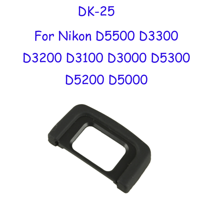 10pcs DK-19 DK-21 DK-23 EF EB EG DK-24 DK-25 EC DK-5 DK-20 Rubber Eye Cup Eyepiece Eyecup for Nikon Canon SLR Camera: DK-25