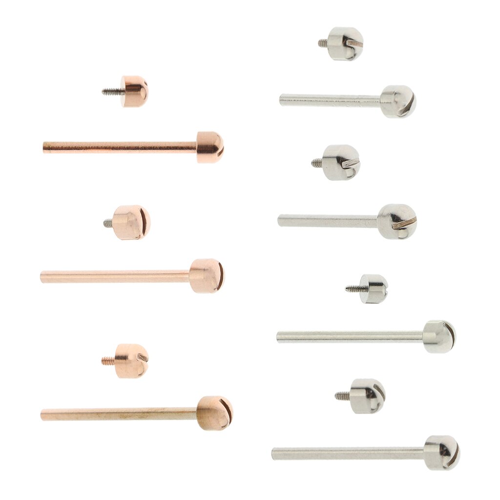 Prettyia Rvs Bar Schroef Buis Voor Horloge Reparatie Tool Accessoires