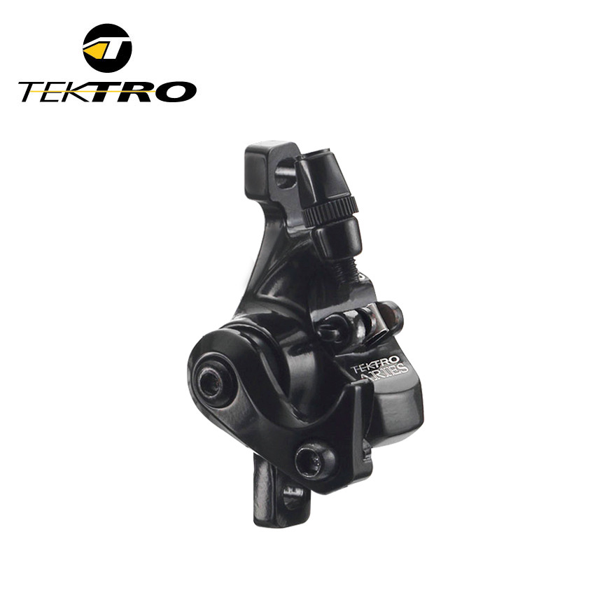TEKTRO MD-M300 contrôle de ligne de frein de vélo de route frein à disque mécanique 160 Rotors VTT étrier mécanique frein à disque: WHITE
