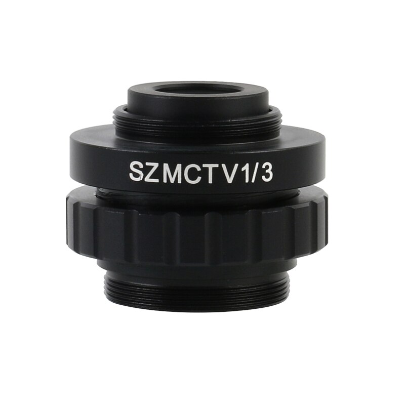 SZMCTV Stereo Microscope Adapter 0.3X 0.5X Auxiliary Objective C Mount Lens HDMI VGA USB Video Camera For Trinocular Microscope