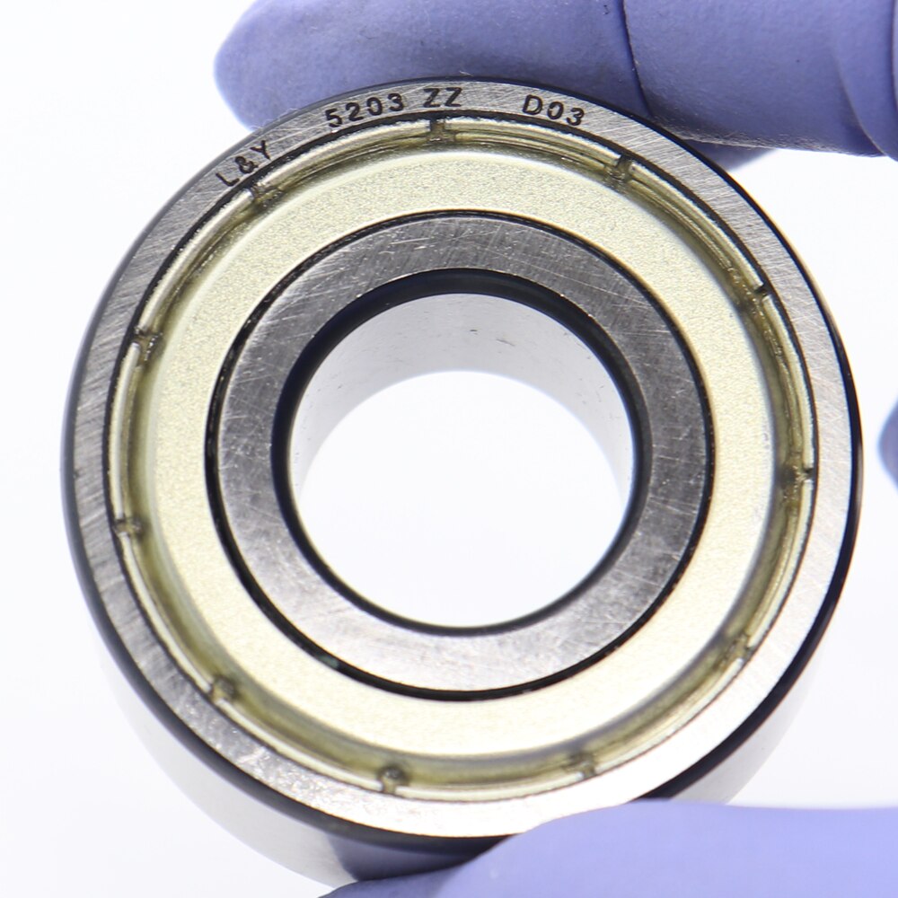 5203 ZZ Bearing 17 x 40 x 17.5 mm ( 1 PC ) Axial Double Row Angular Contact 5203ZZ 3203 ZZ 3056203 Ball Bearings