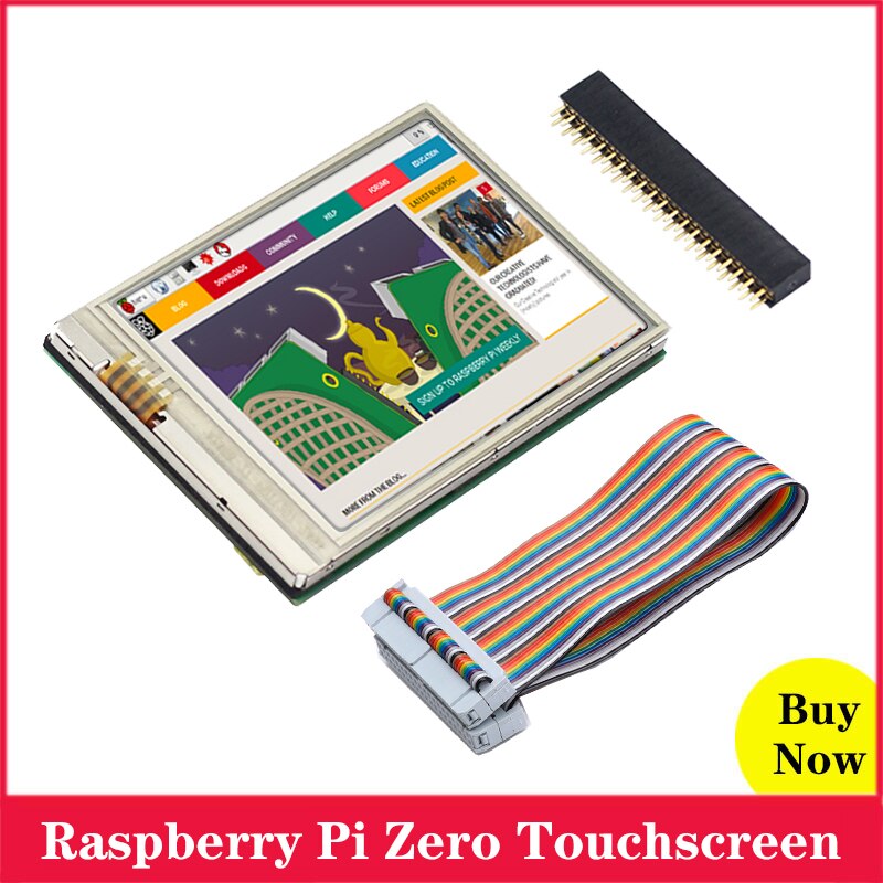 Raspberry Pi Null W Bildschirm 2,8 zoll Raspberry Pi Null LCD 640*480 Touch Screen 60 + fps Display für Raspberry Pi Null WH Null 1,3