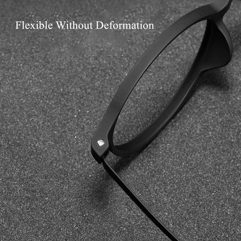 Gafas de montura de gafas redondas para hombre y mujer, anteojos de montura de gafas redondas ultralivianas de aleación de titanio para miopía, graduadas ópticas, montura para Miopía